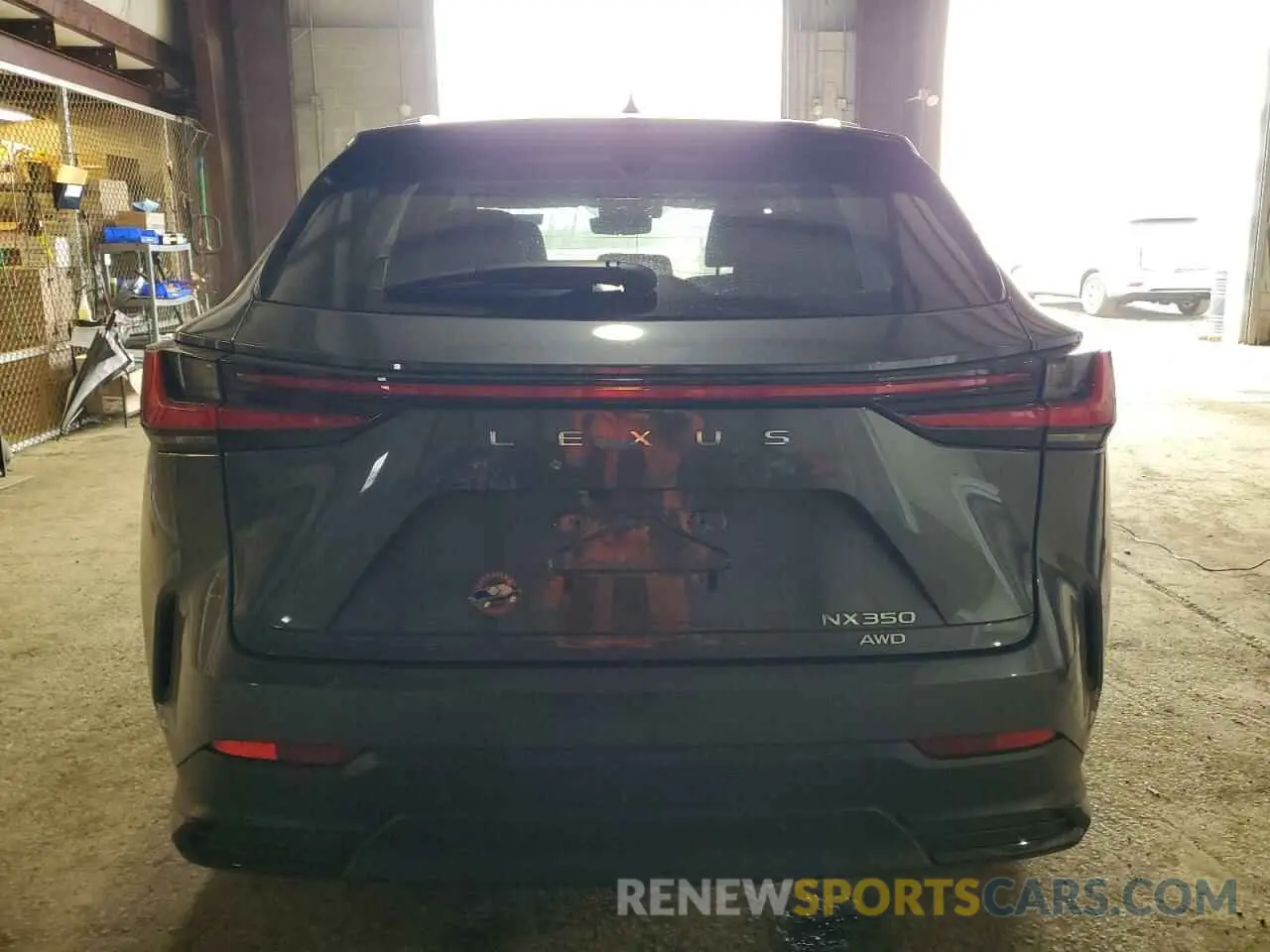 6 Photograph of a damaged car 2T2GGCEZ7PC019174 LEXUS NX 350 2023