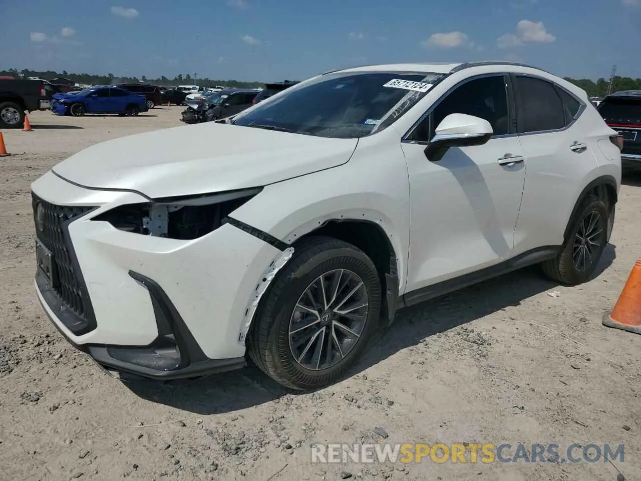 1 Photograph of a damaged car 2T2GGCEZ7PC027730 LEXUS NX 350 2023