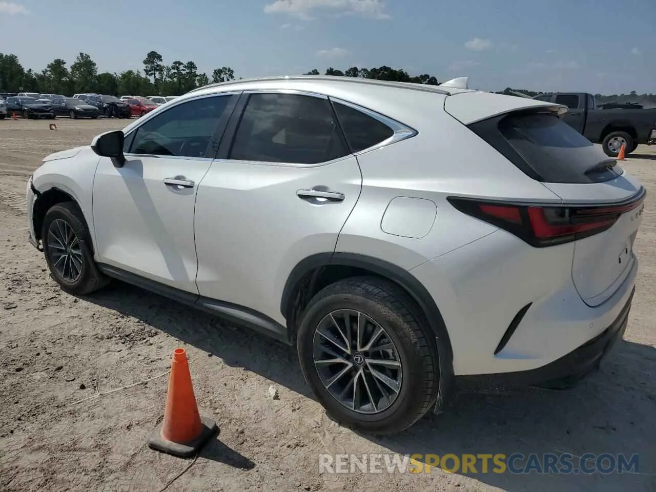 2 Photograph of a damaged car 2T2GGCEZ7PC027730 LEXUS NX 350 2023