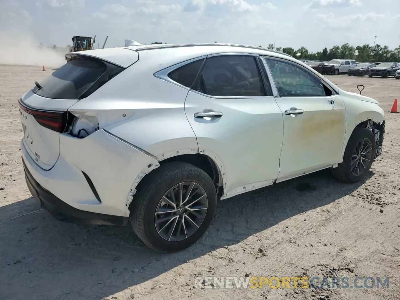 3 Photograph of a damaged car 2T2GGCEZ7PC027730 LEXUS NX 350 2023