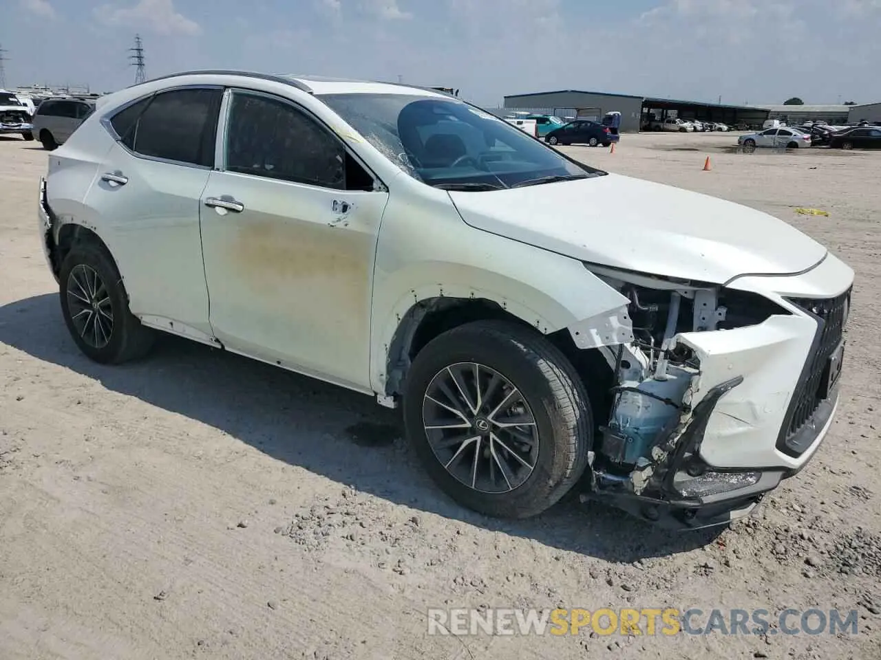4 Photograph of a damaged car 2T2GGCEZ7PC027730 LEXUS NX 350 2023