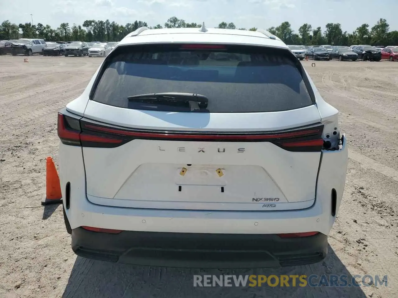 6 Photograph of a damaged car 2T2GGCEZ7PC027730 LEXUS NX 350 2023