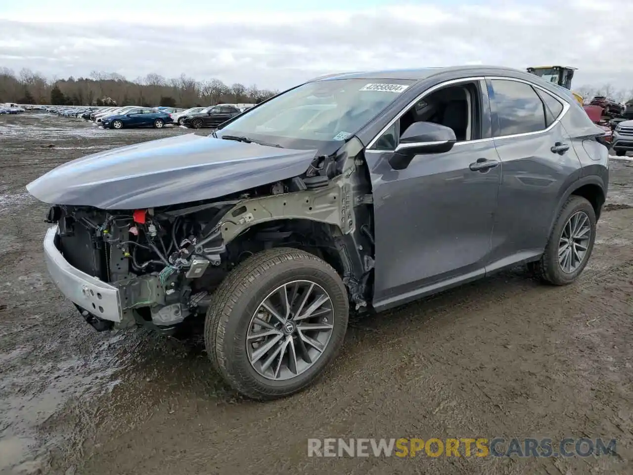 1 Photograph of a damaged car 2T2GGCEZ8PC017112 LEXUS NX 350 2023