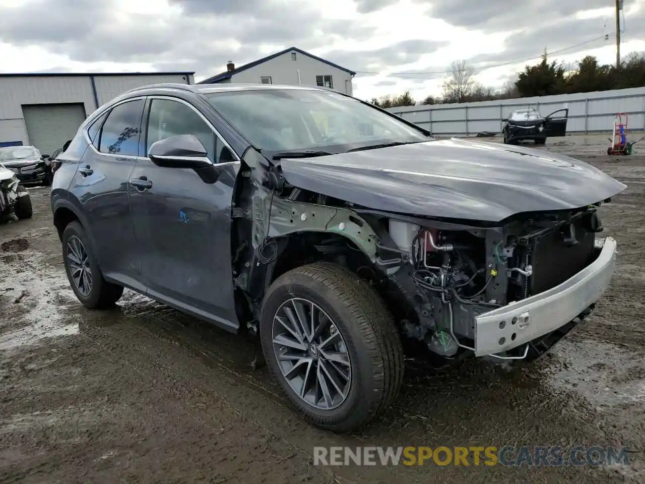 4 Photograph of a damaged car 2T2GGCEZ8PC017112 LEXUS NX 350 2023