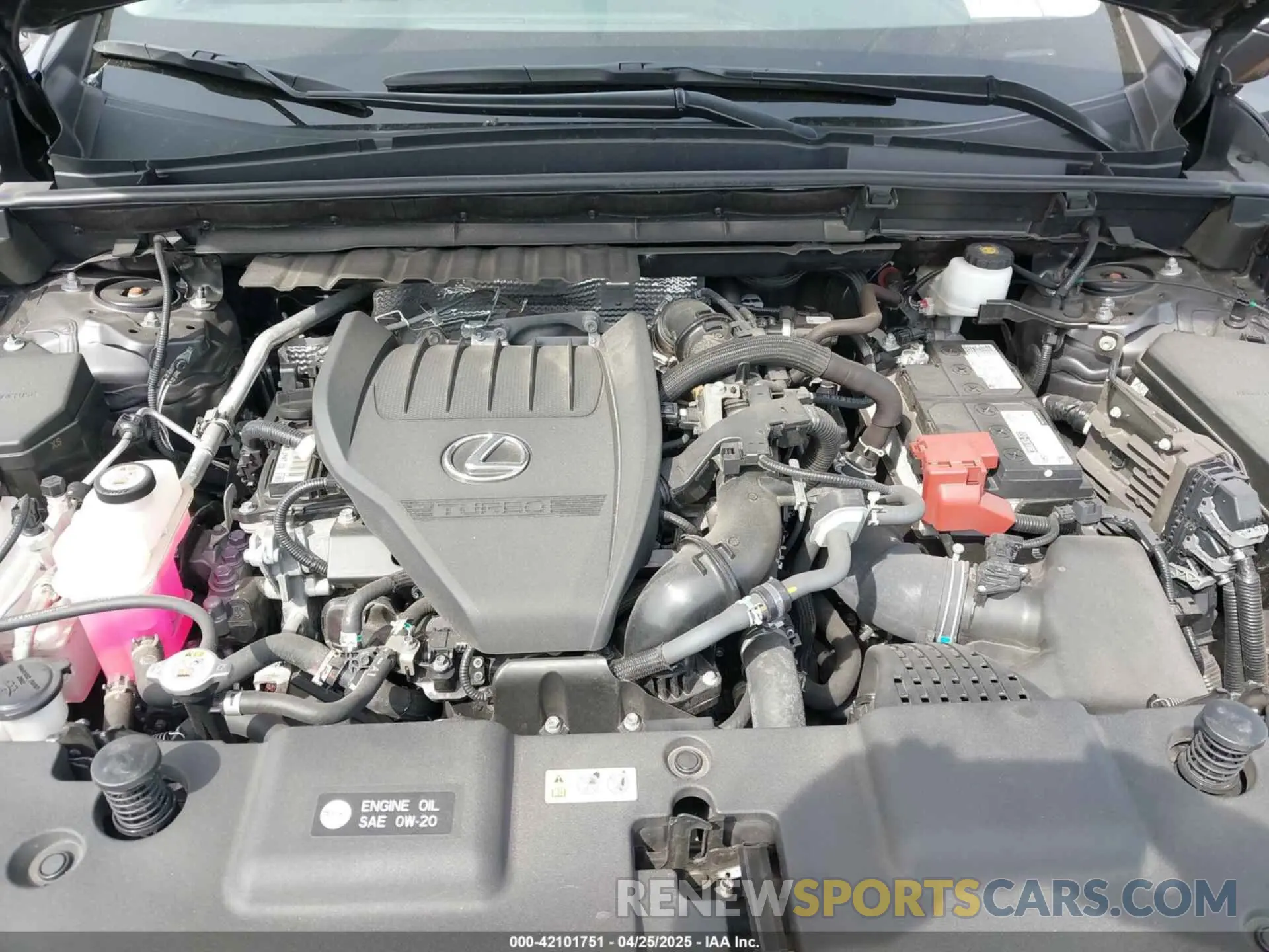 10 Photograph of a damaged car 2T2GGCEZ8PC024142 LEXUS NX 350 2023