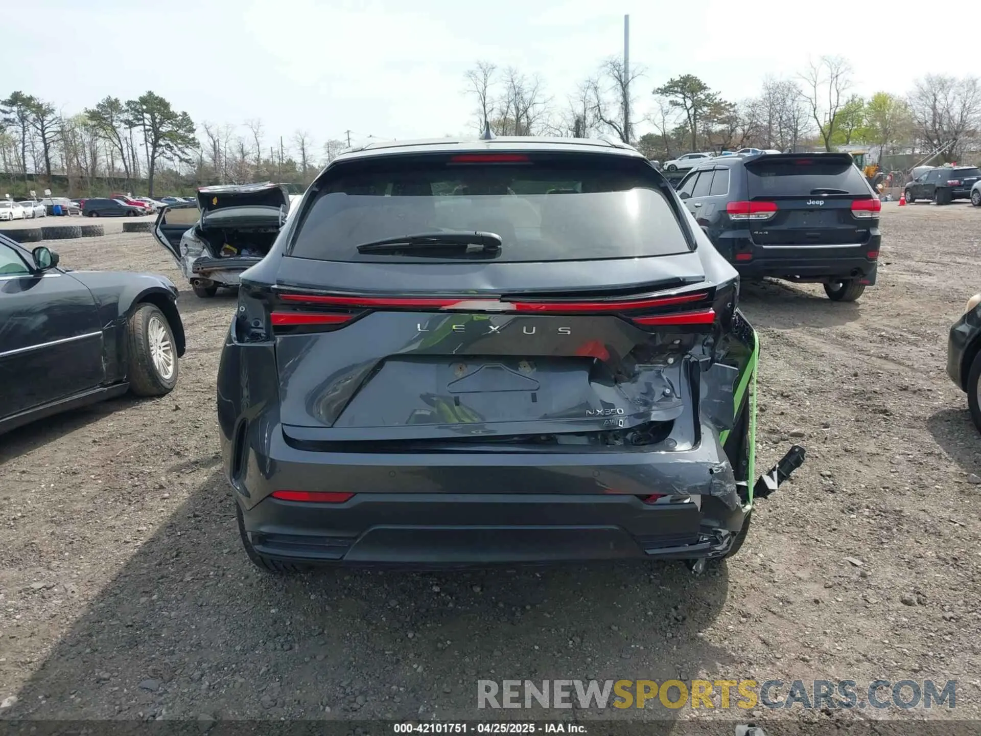 16 Photograph of a damaged car 2T2GGCEZ8PC024142 LEXUS NX 350 2023