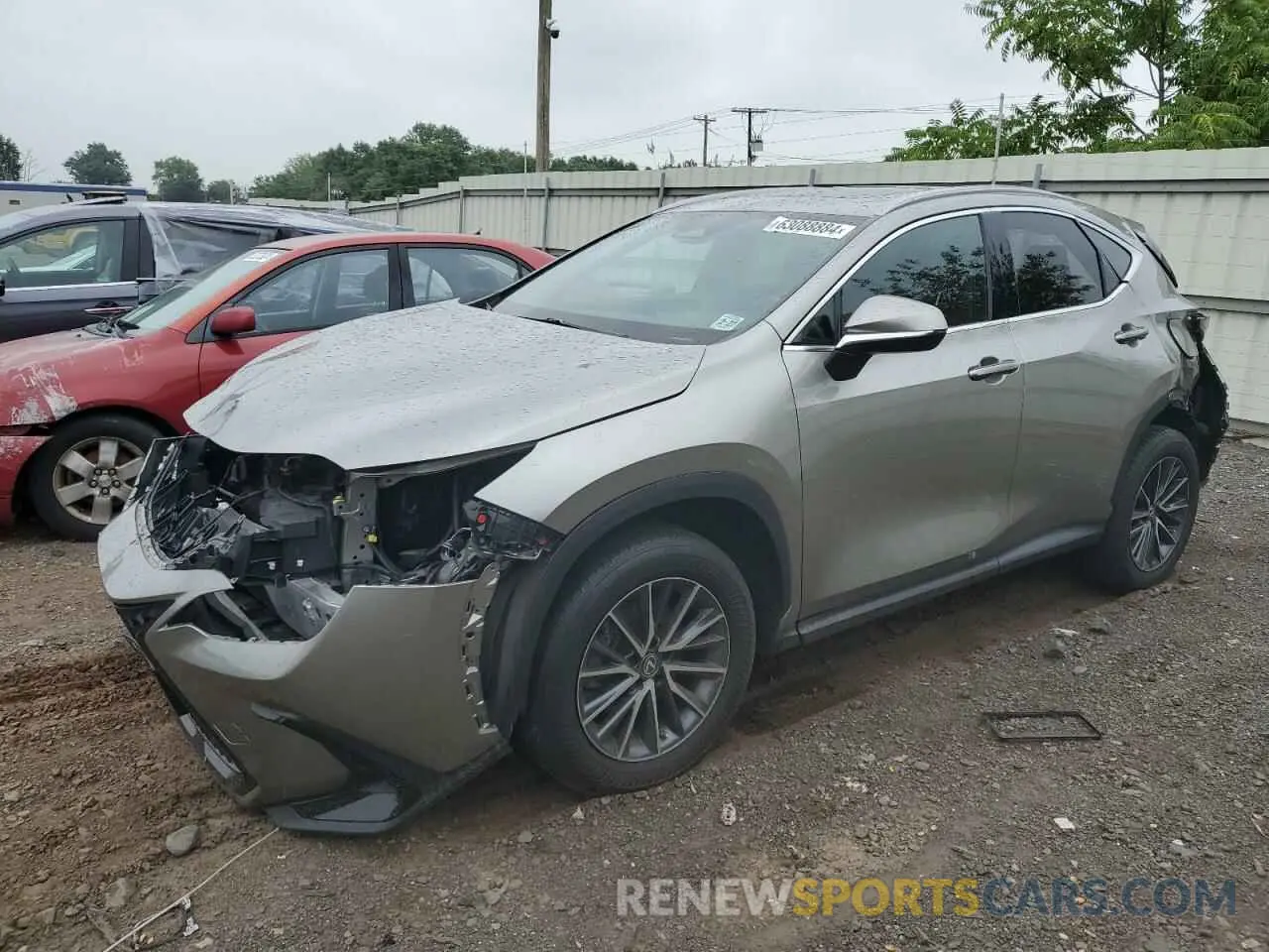 1 Photograph of a damaged car 2T2GGCEZ8PC024934 LEXUS NX 350 2023
