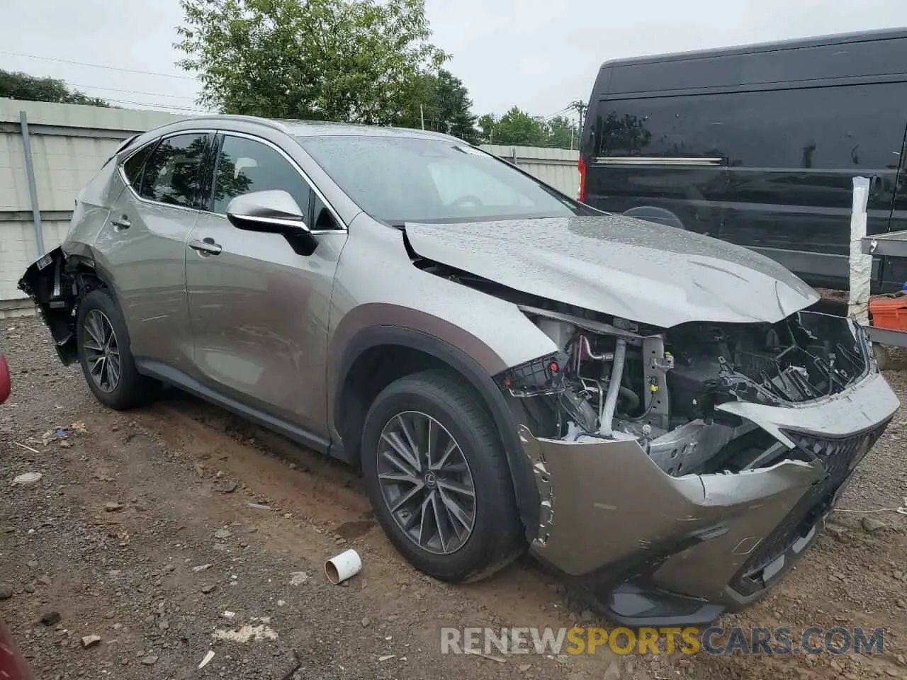 4 Photograph of a damaged car 2T2GGCEZ8PC024934 LEXUS NX 350 2023