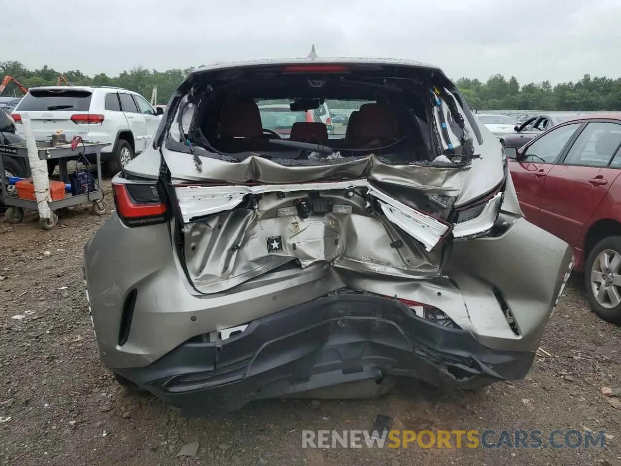 6 Photograph of a damaged car 2T2GGCEZ8PC024934 LEXUS NX 350 2023