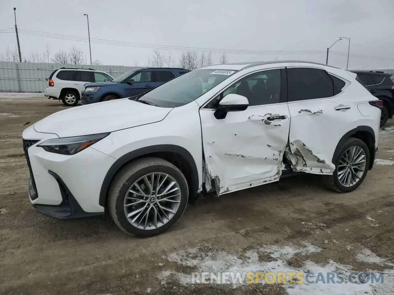 1 Photograph of a damaged car 2T2GGCEZ8PC026876 LEXUS NX 350 2023