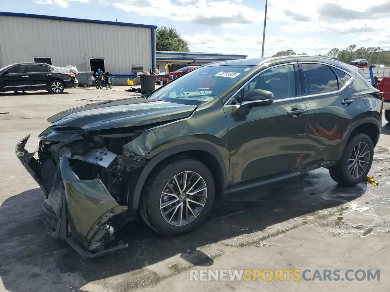 1 Photograph of a damaged car 2T2GGCEZ9PC021881 LEXUS NX 350 2023