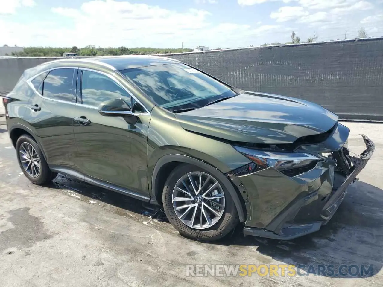 4 Photograph of a damaged car 2T2GGCEZ9PC021881 LEXUS NX 350 2023