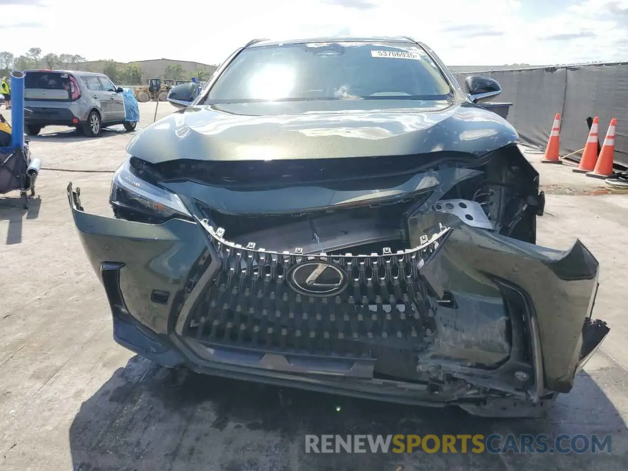 5 Photograph of a damaged car 2T2GGCEZ9PC021881 LEXUS NX 350 2023