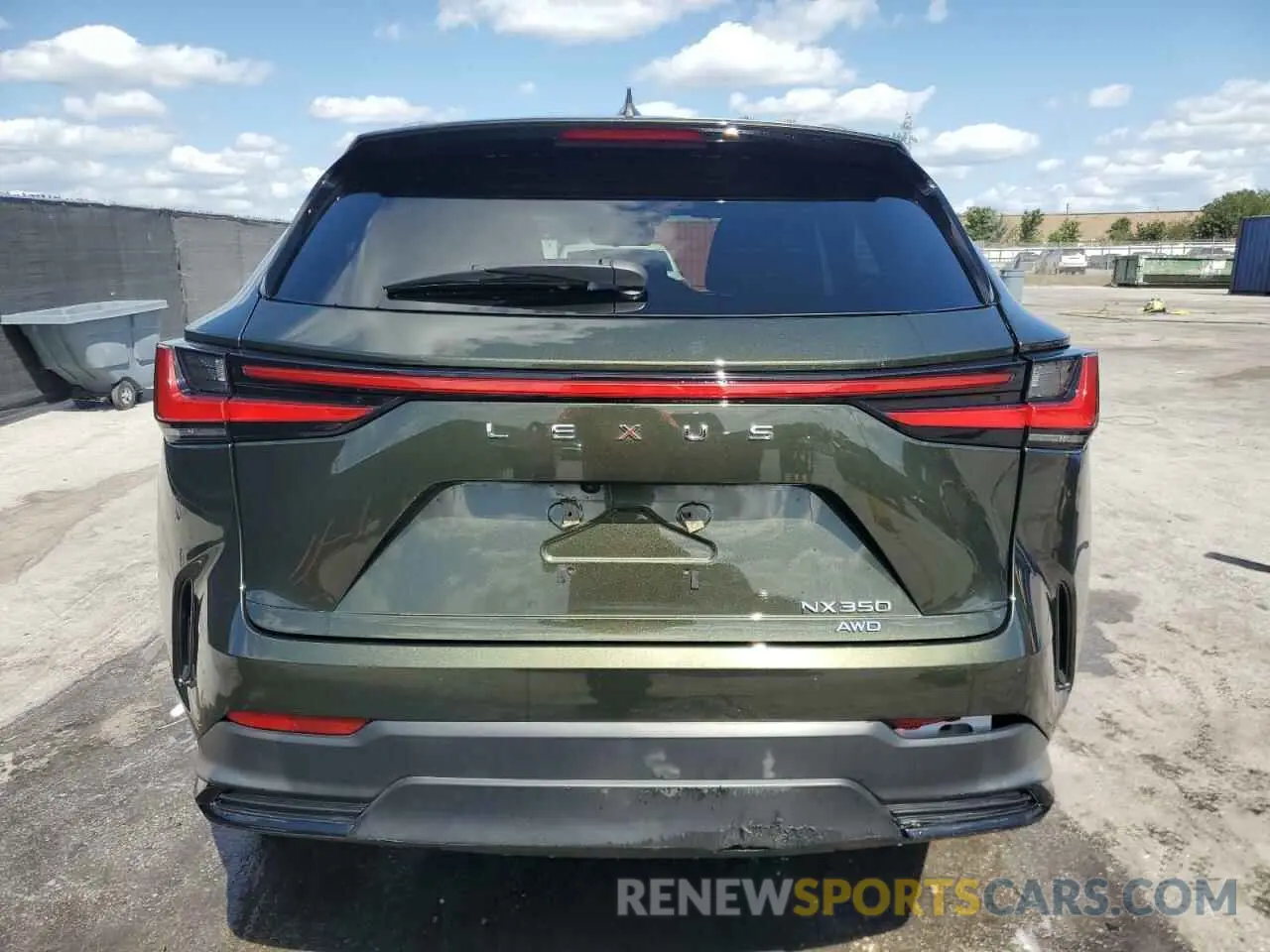 6 Photograph of a damaged car 2T2GGCEZ9PC021881 LEXUS NX 350 2023