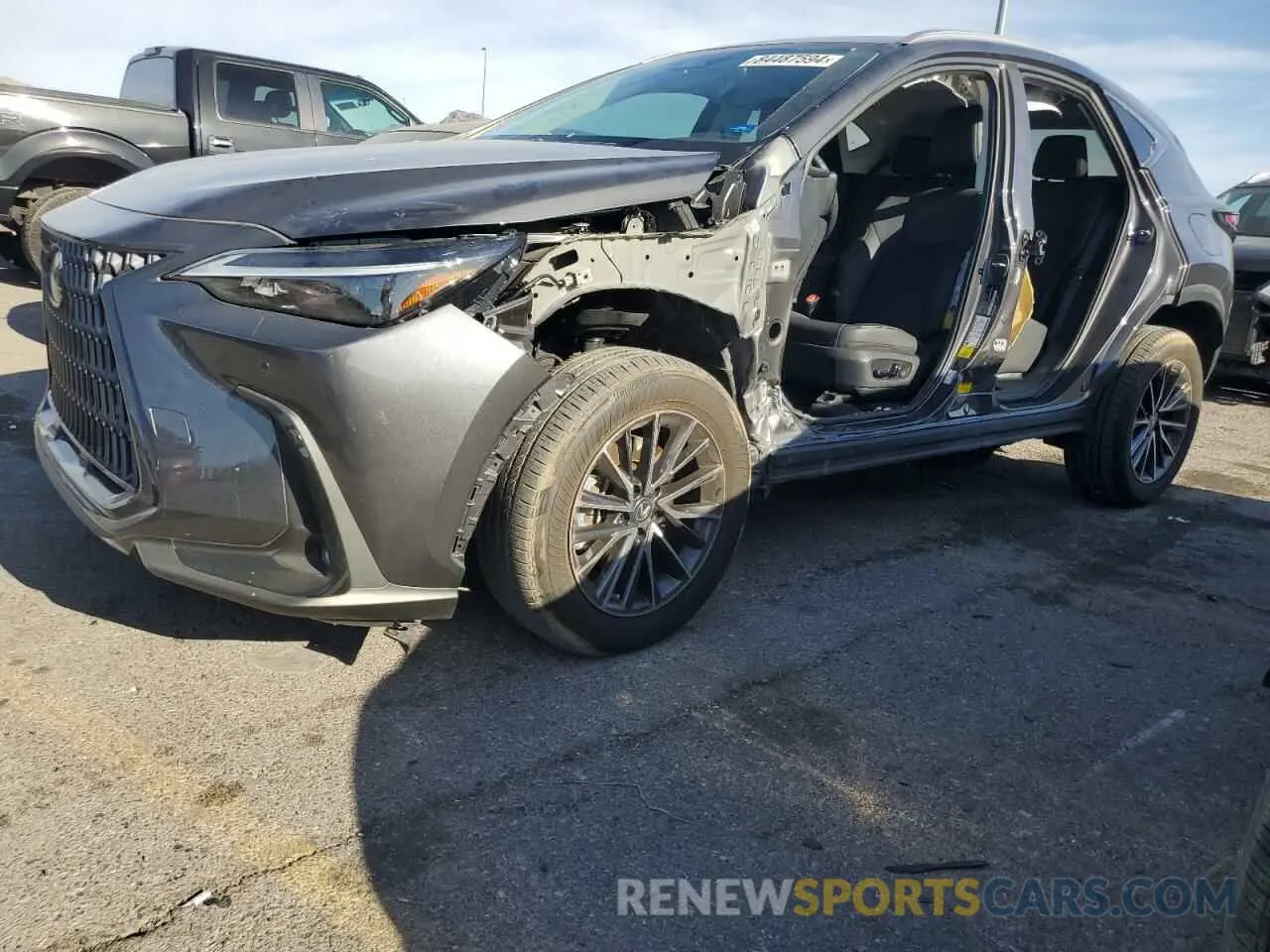1 Photograph of a damaged car 2T2GGCEZXPC022019 LEXUS NX 350 2023