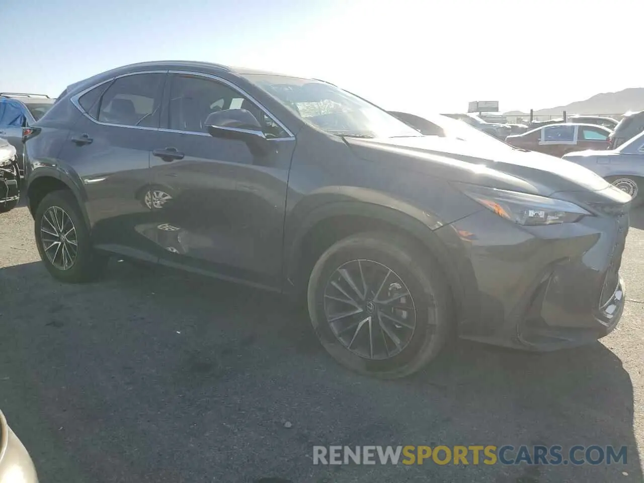 4 Photograph of a damaged car 2T2GGCEZXPC022019 LEXUS NX 350 2023