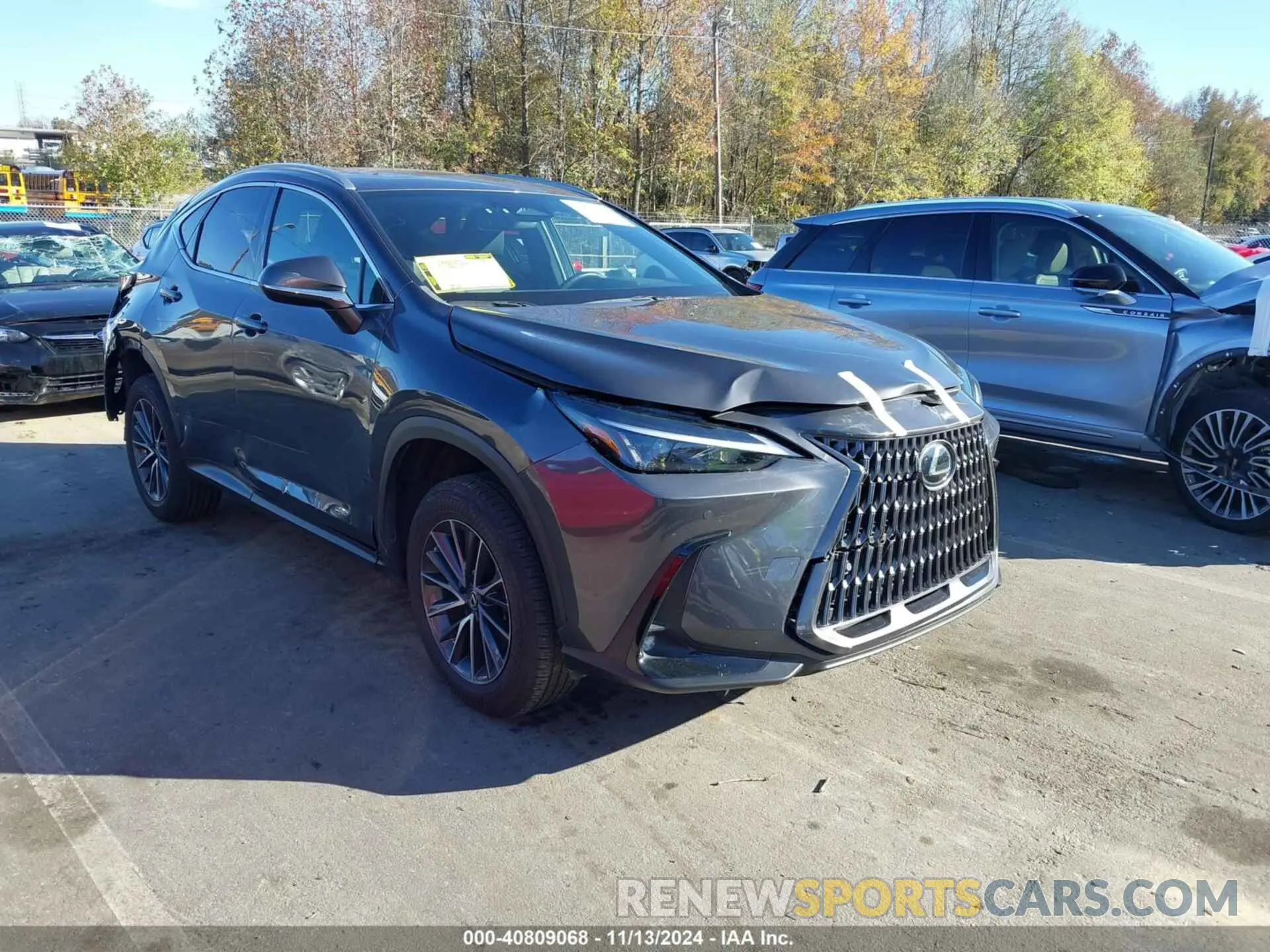 1 Photograph of a damaged car 2T2GGCEZXPC030668 LEXUS NX 350 2023