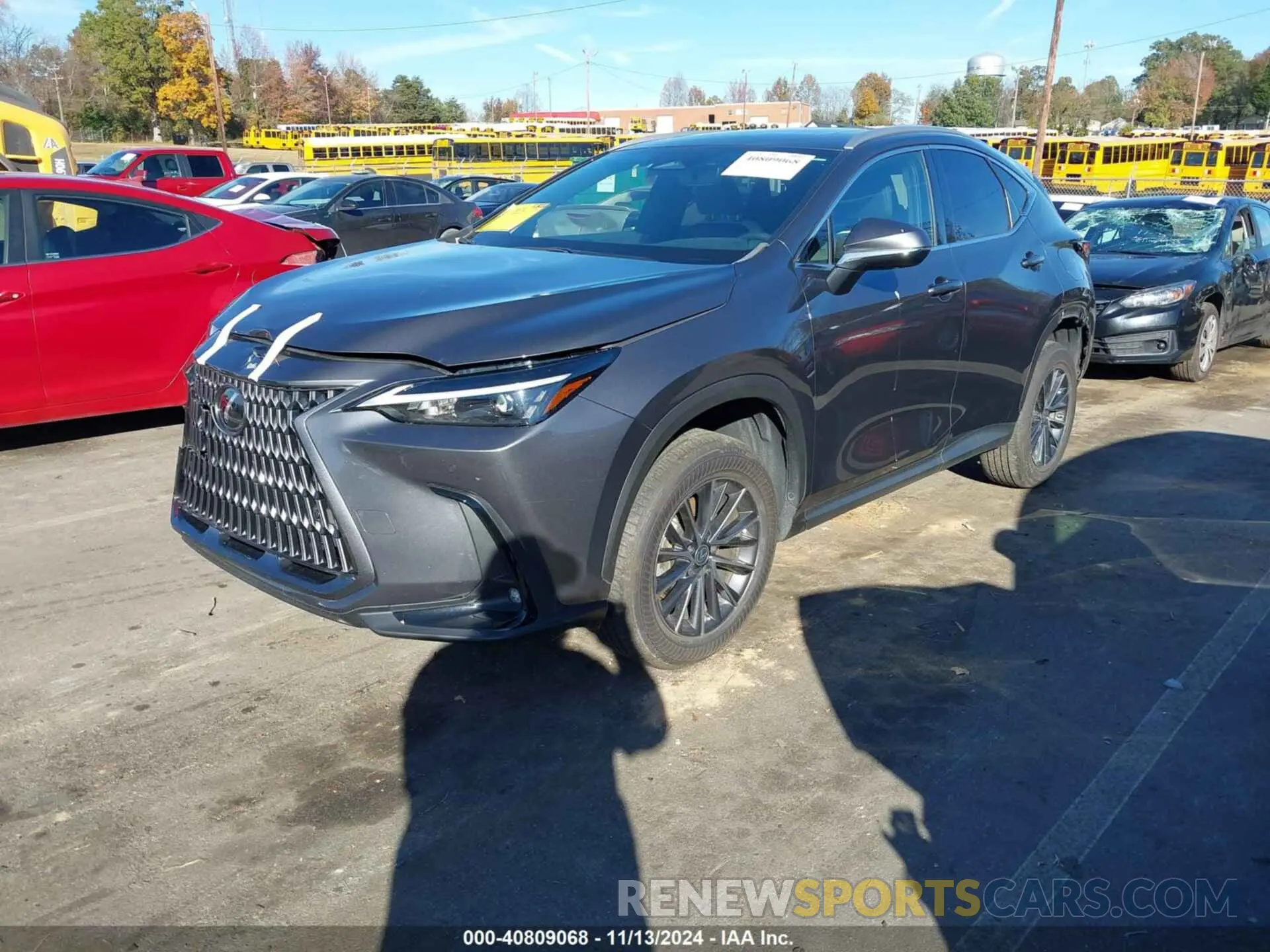 2 Photograph of a damaged car 2T2GGCEZXPC030668 LEXUS NX 350 2023
