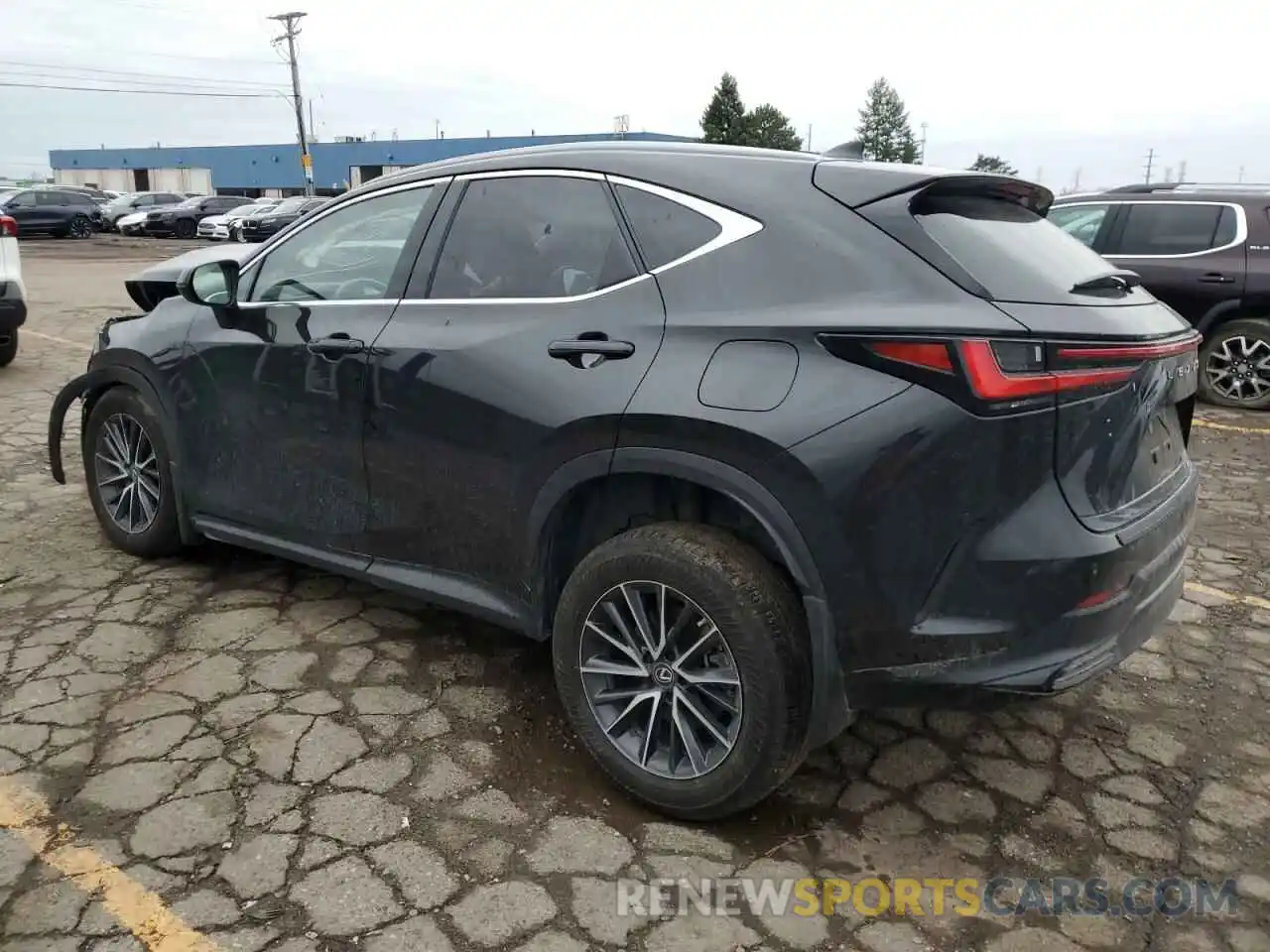 2 Photograph of a damaged car 2T2GGCEZXPC030914 LEXUS NX 350 2023