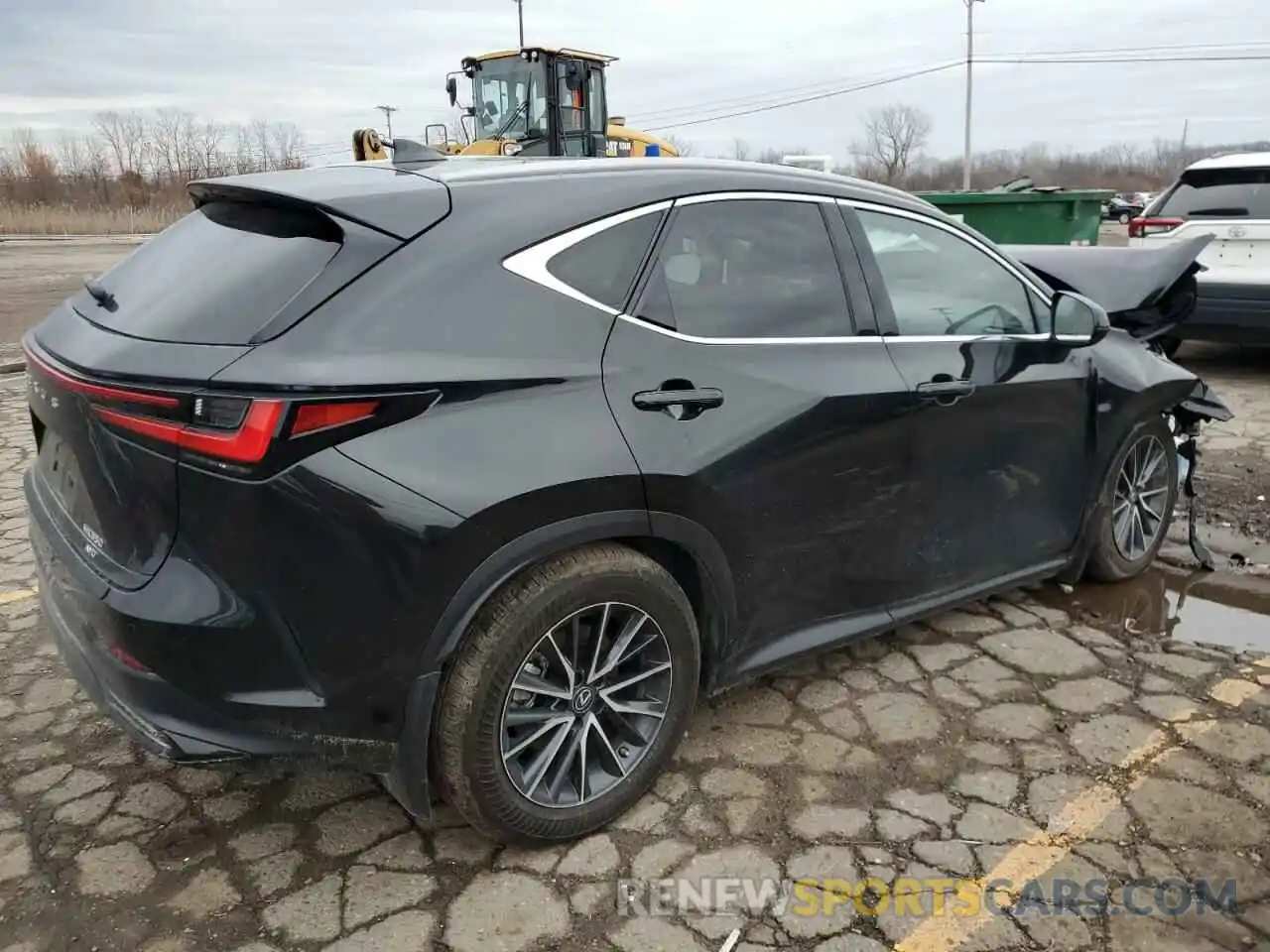 3 Photograph of a damaged car 2T2GGCEZXPC030914 LEXUS NX 350 2023