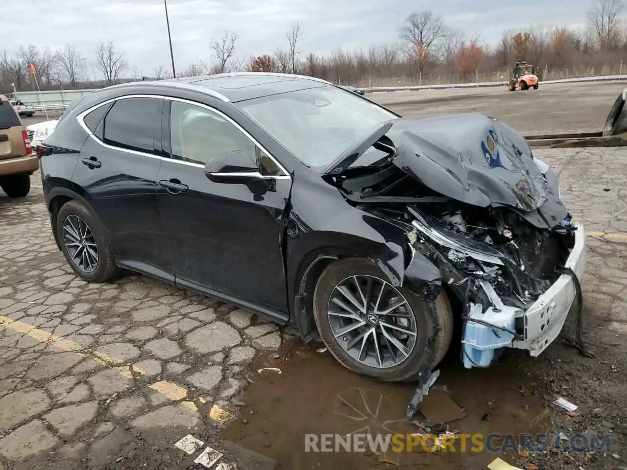 4 Photograph of a damaged car 2T2GGCEZXPC030914 LEXUS NX 350 2023