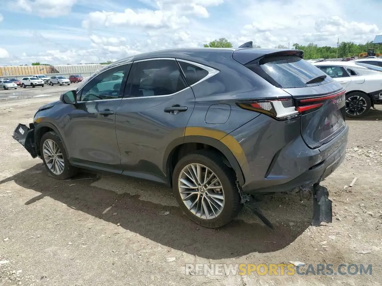 2 Photograph of a damaged car 2T2HGCEZXPC027533 LEXUS NX 350 2023