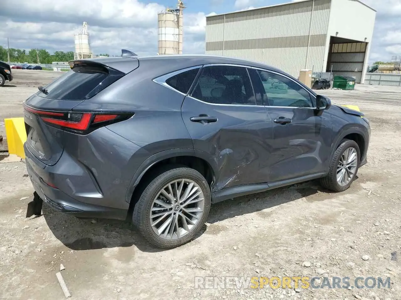 3 Photograph of a damaged car 2T2HGCEZXPC027533 LEXUS NX 350 2023