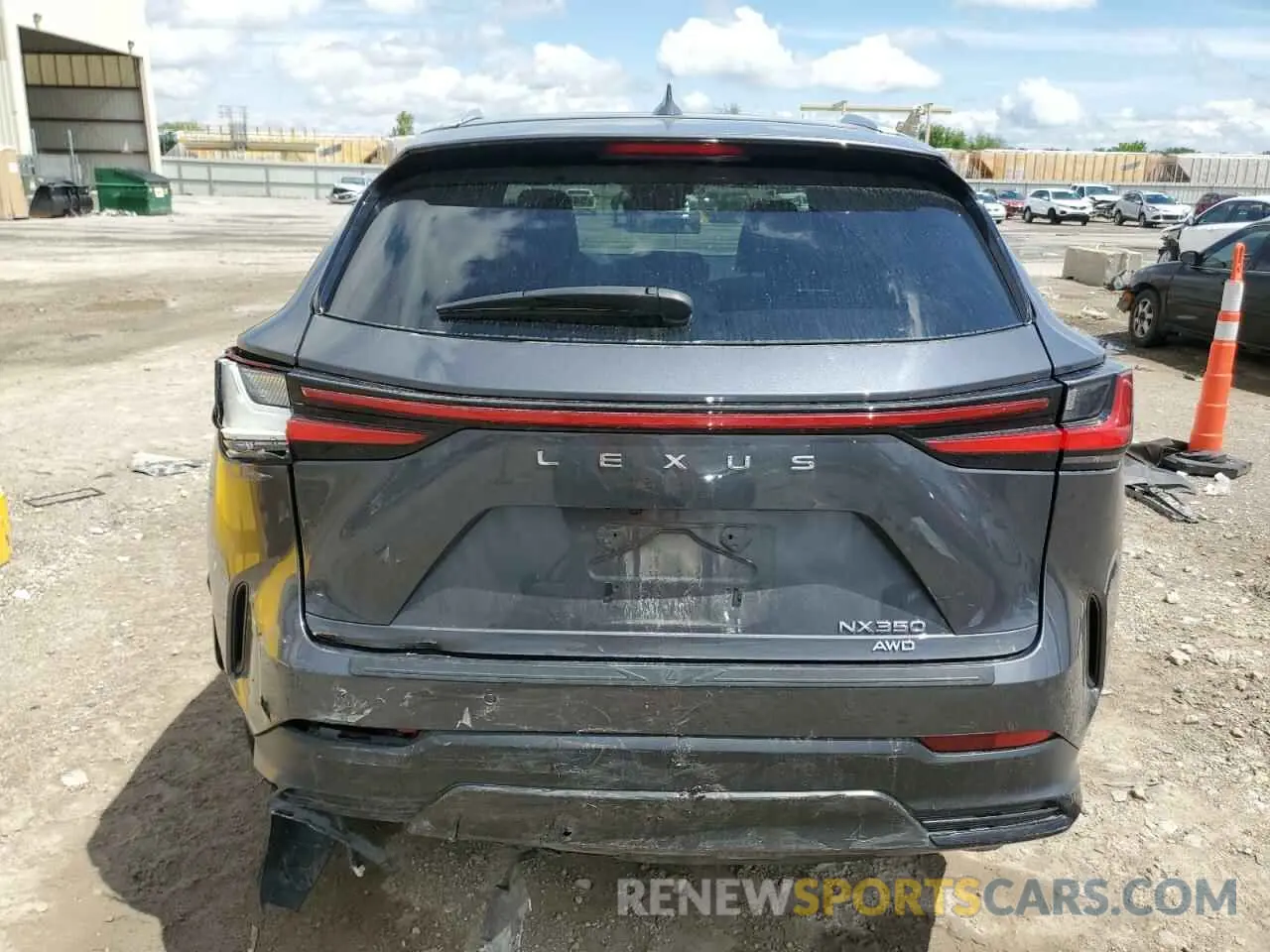 6 Photograph of a damaged car 2T2HGCEZXPC027533 LEXUS NX 350 2023