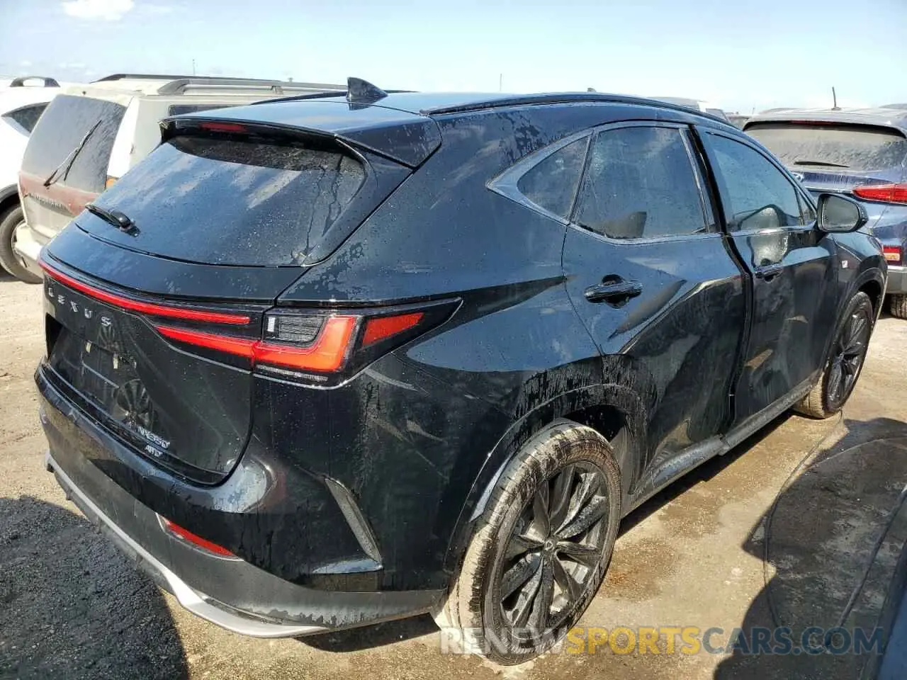 3 Photograph of a damaged car 2T2KGCEZ1PC017382 LEXUS NX 350 2023