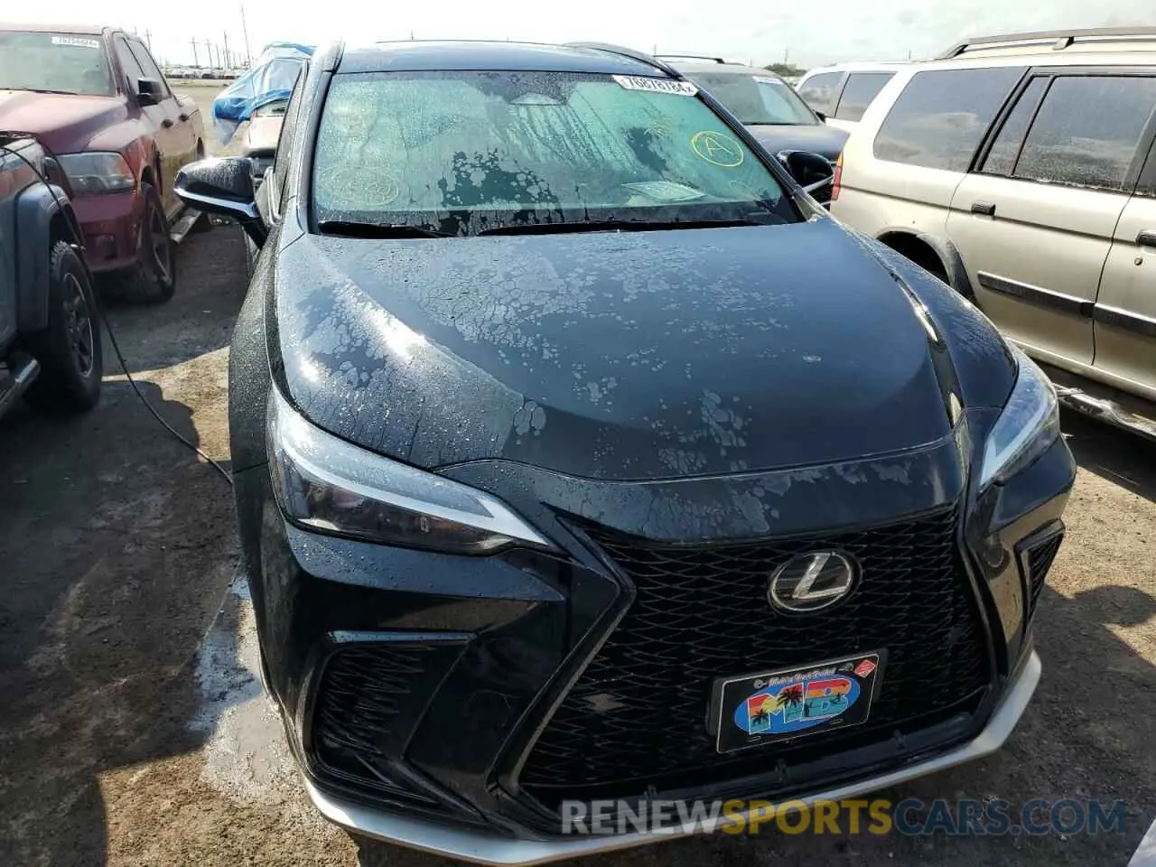 5 Photograph of a damaged car 2T2KGCEZ1PC017382 LEXUS NX 350 2023
