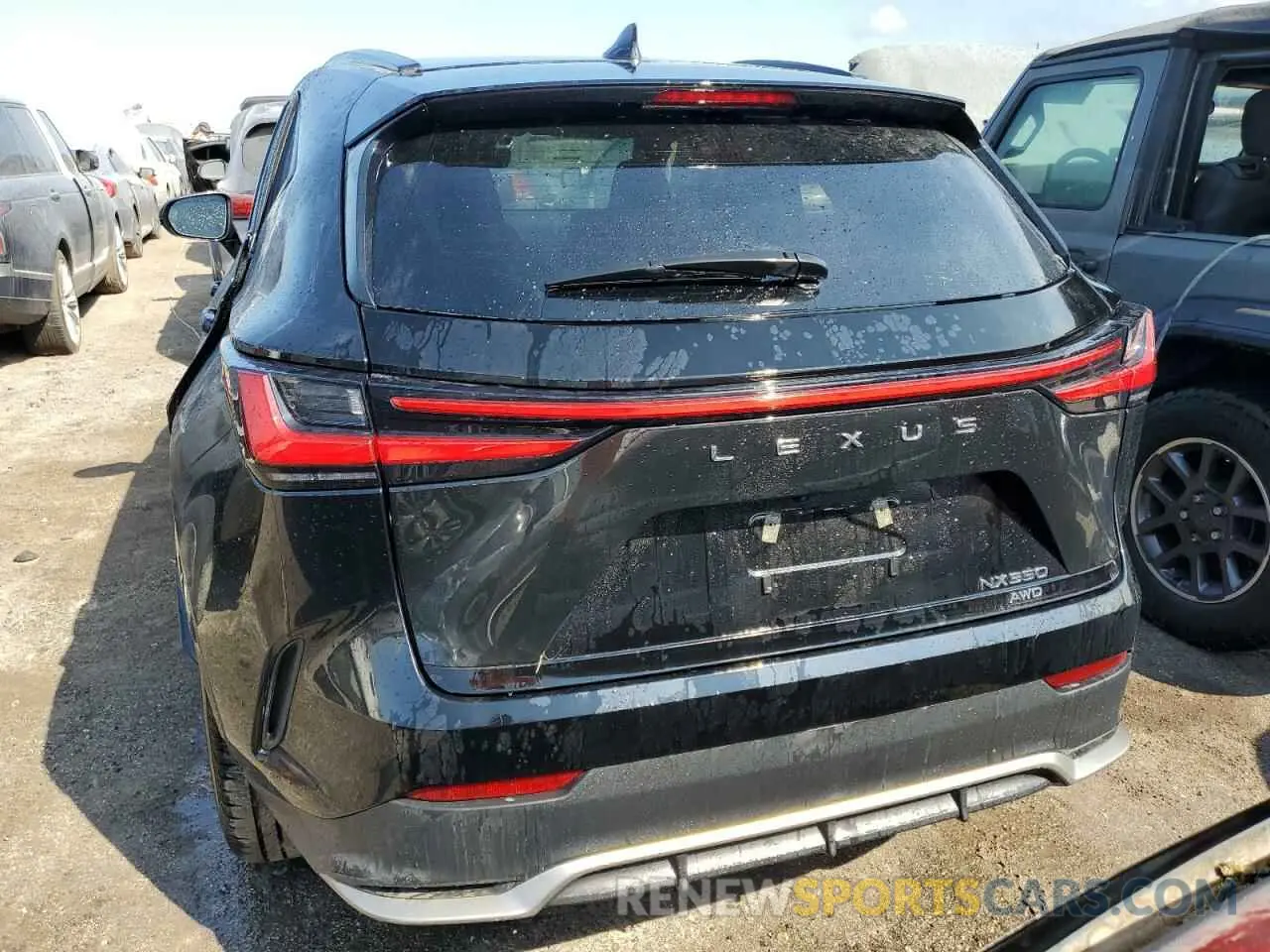 6 Photograph of a damaged car 2T2KGCEZ1PC017382 LEXUS NX 350 2023