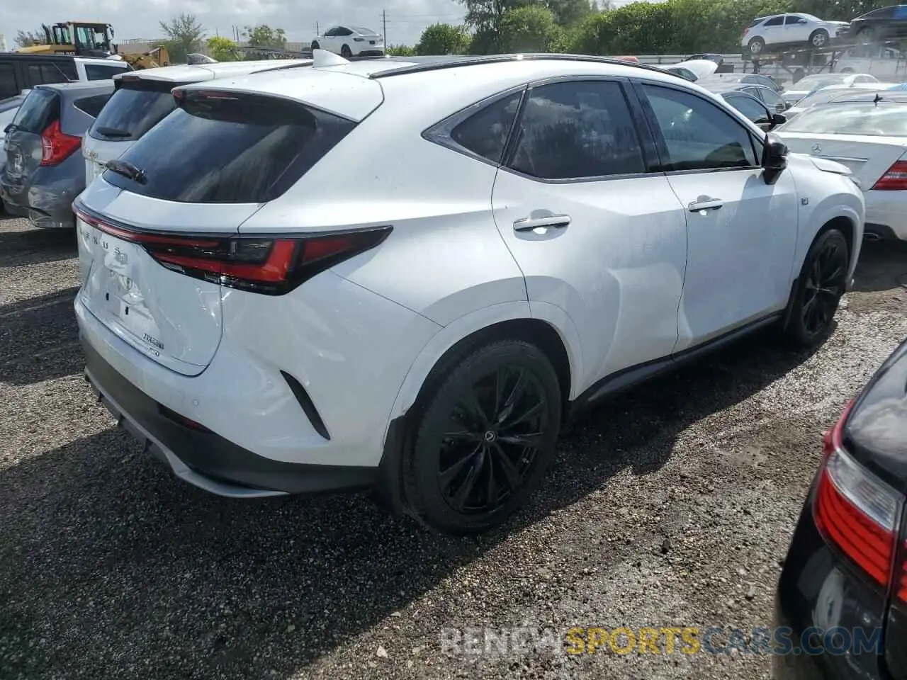 3 Photograph of a damaged car 2T2KGCEZ2PC028150 LEXUS NX 350 2023