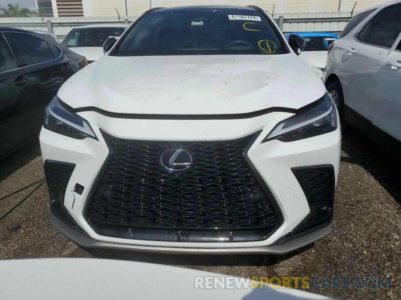 5 Photograph of a damaged car 2T2KGCEZ2PC028150 LEXUS NX 350 2023