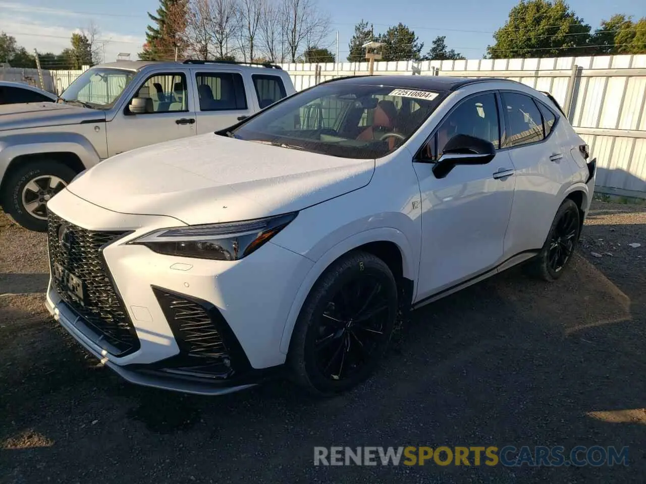 1 Photograph of a damaged car 2T2KGCEZ7PC027611 LEXUS NX 350 2023