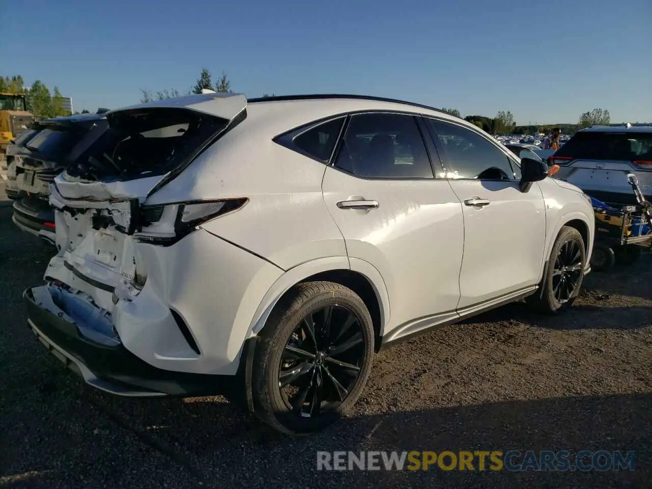 3 Photograph of a damaged car 2T2KGCEZ7PC027611 LEXUS NX 350 2023
