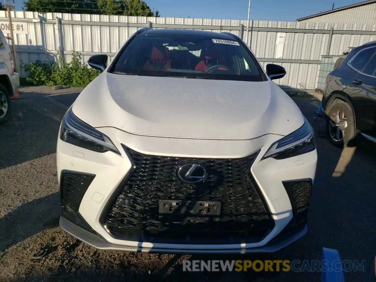 5 Photograph of a damaged car 2T2KGCEZ7PC027611 LEXUS NX 350 2023