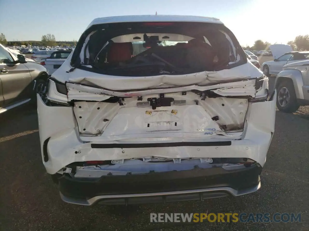 6 Photograph of a damaged car 2T2KGCEZ7PC027611 LEXUS NX 350 2023
