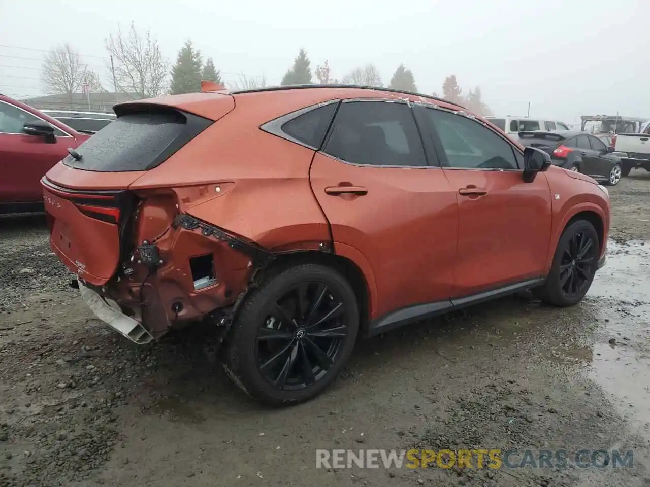 3 Photograph of a damaged car 2T2KGCEZ8PC030839 LEXUS NX 350 2023