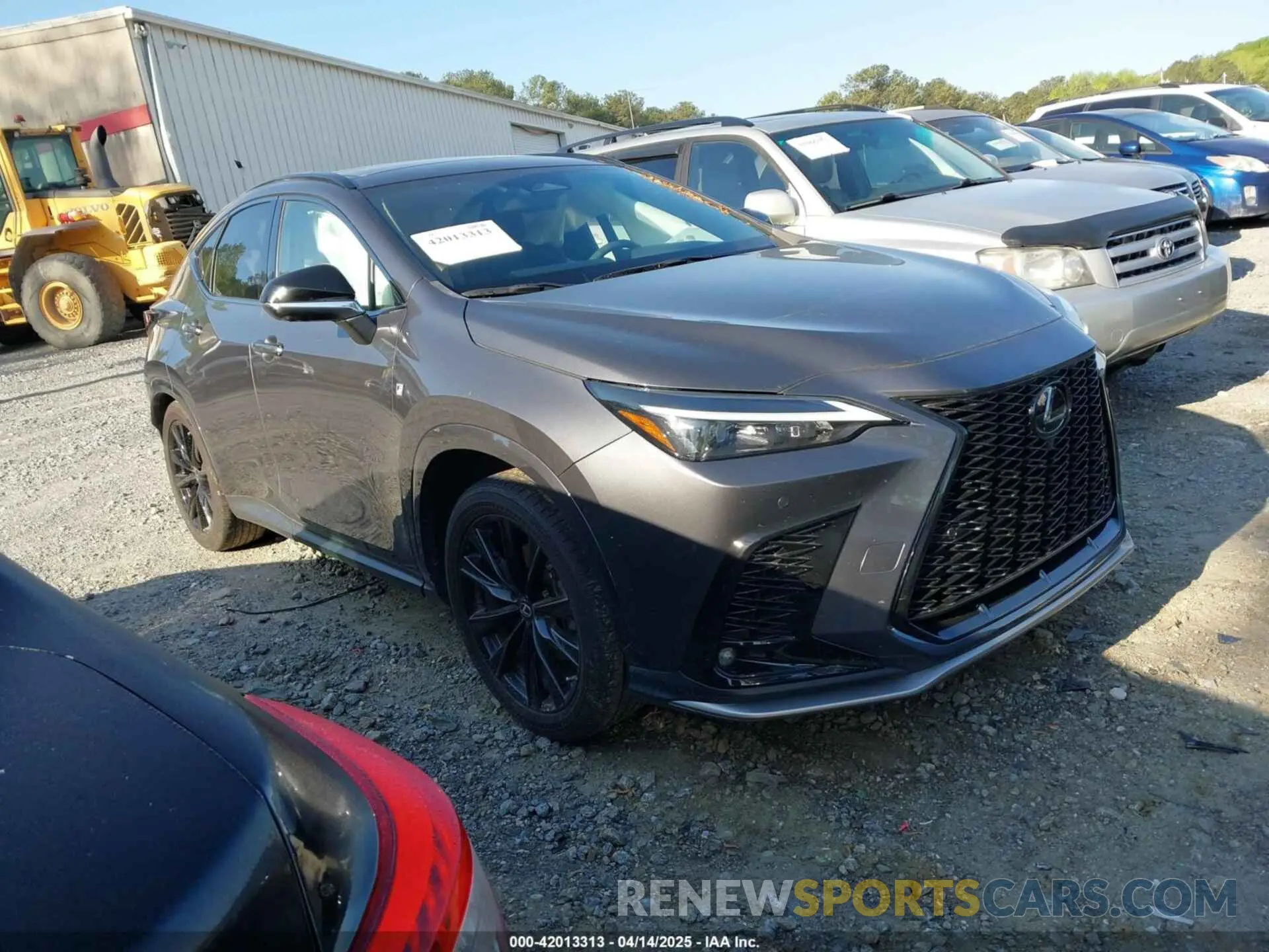 1 Photograph of a damaged car 2T2KGCEZXPC018496 LEXUS NX 350 2023