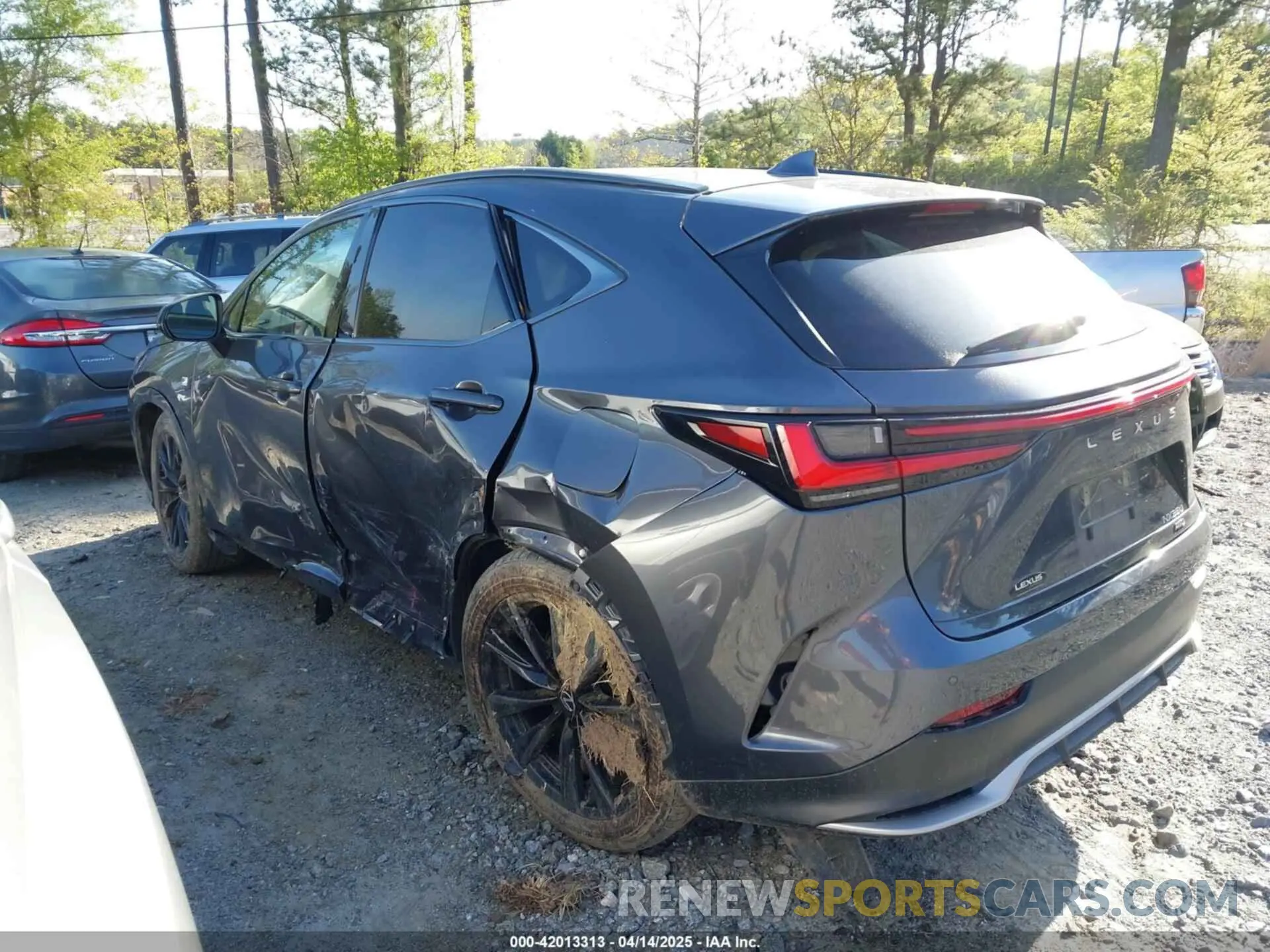 14 Photograph of a damaged car 2T2KGCEZXPC018496 LEXUS NX 350 2023