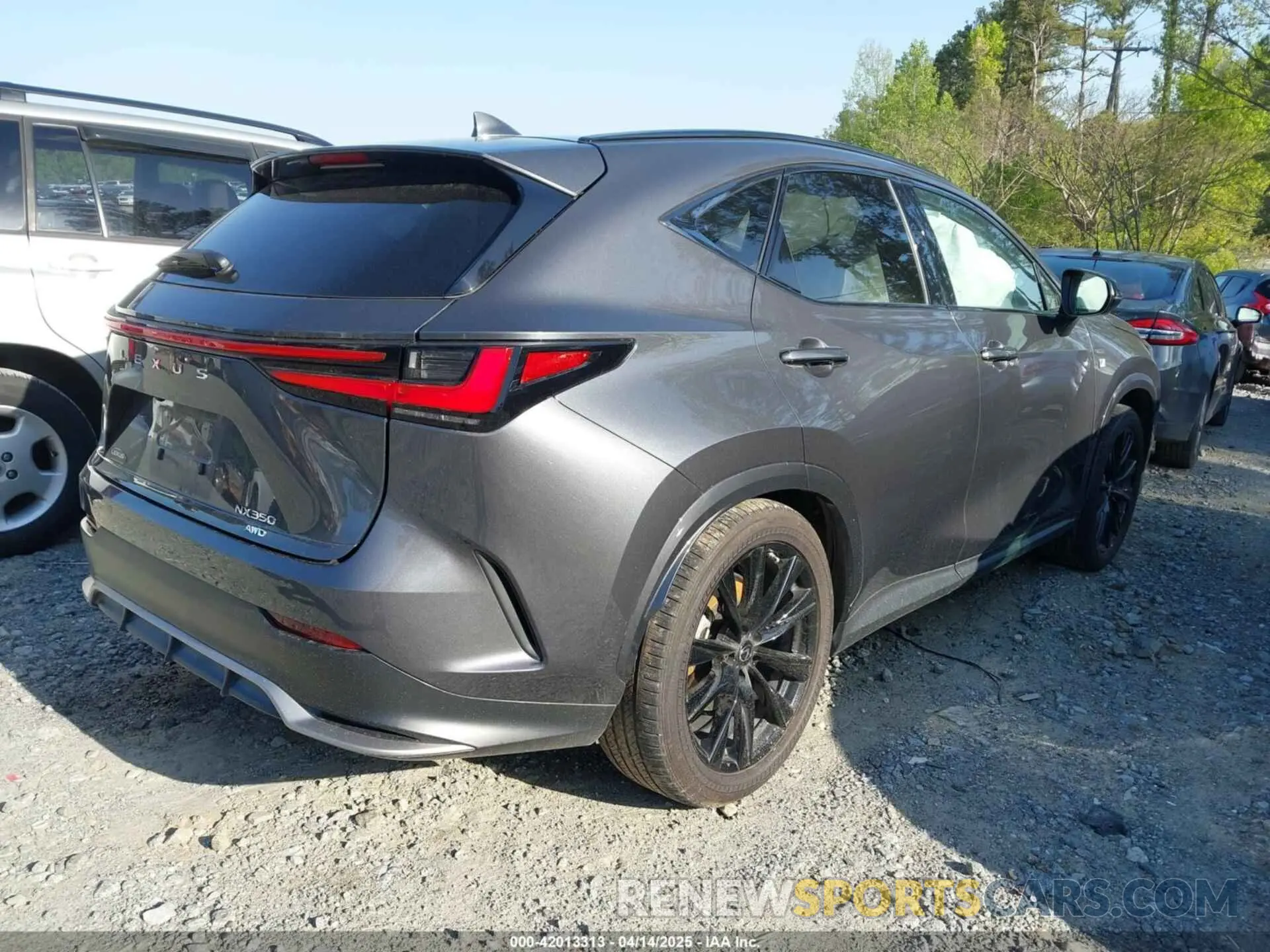 4 Photograph of a damaged car 2T2KGCEZXPC018496 LEXUS NX 350 2023