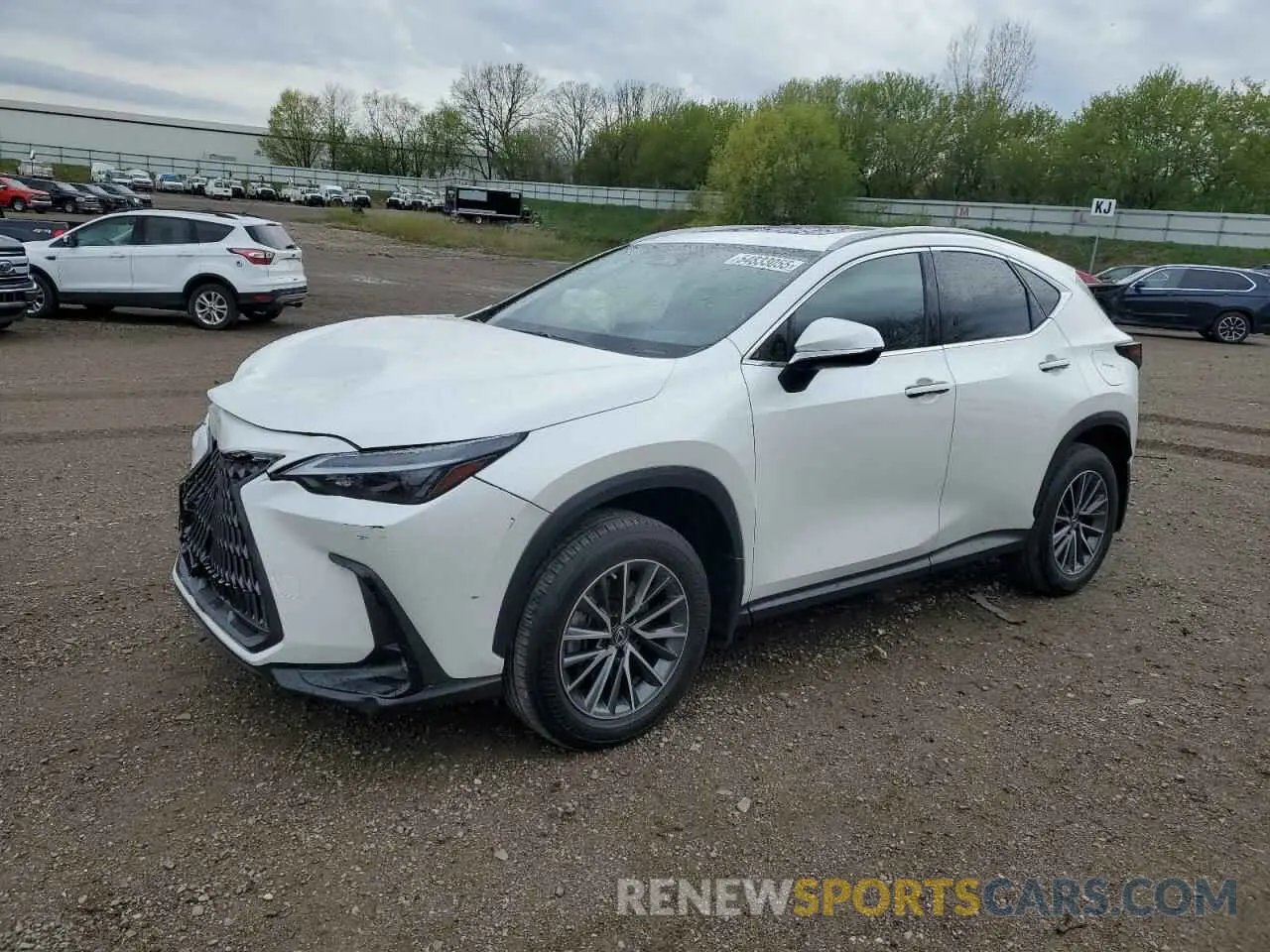 1 Photograph of a damaged car JTJAGCEZ3P5005454 LEXUS NX 350 2023