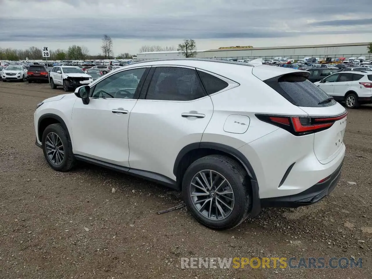 2 Photograph of a damaged car JTJAGCEZ3P5005454 LEXUS NX 350 2023