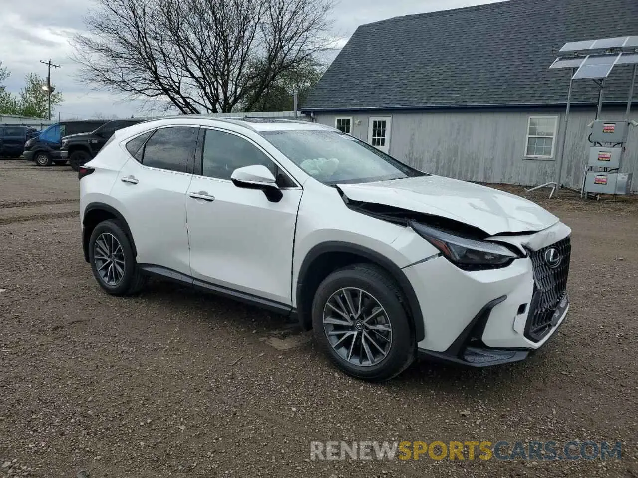 4 Photograph of a damaged car JTJAGCEZ3P5005454 LEXUS NX 350 2023