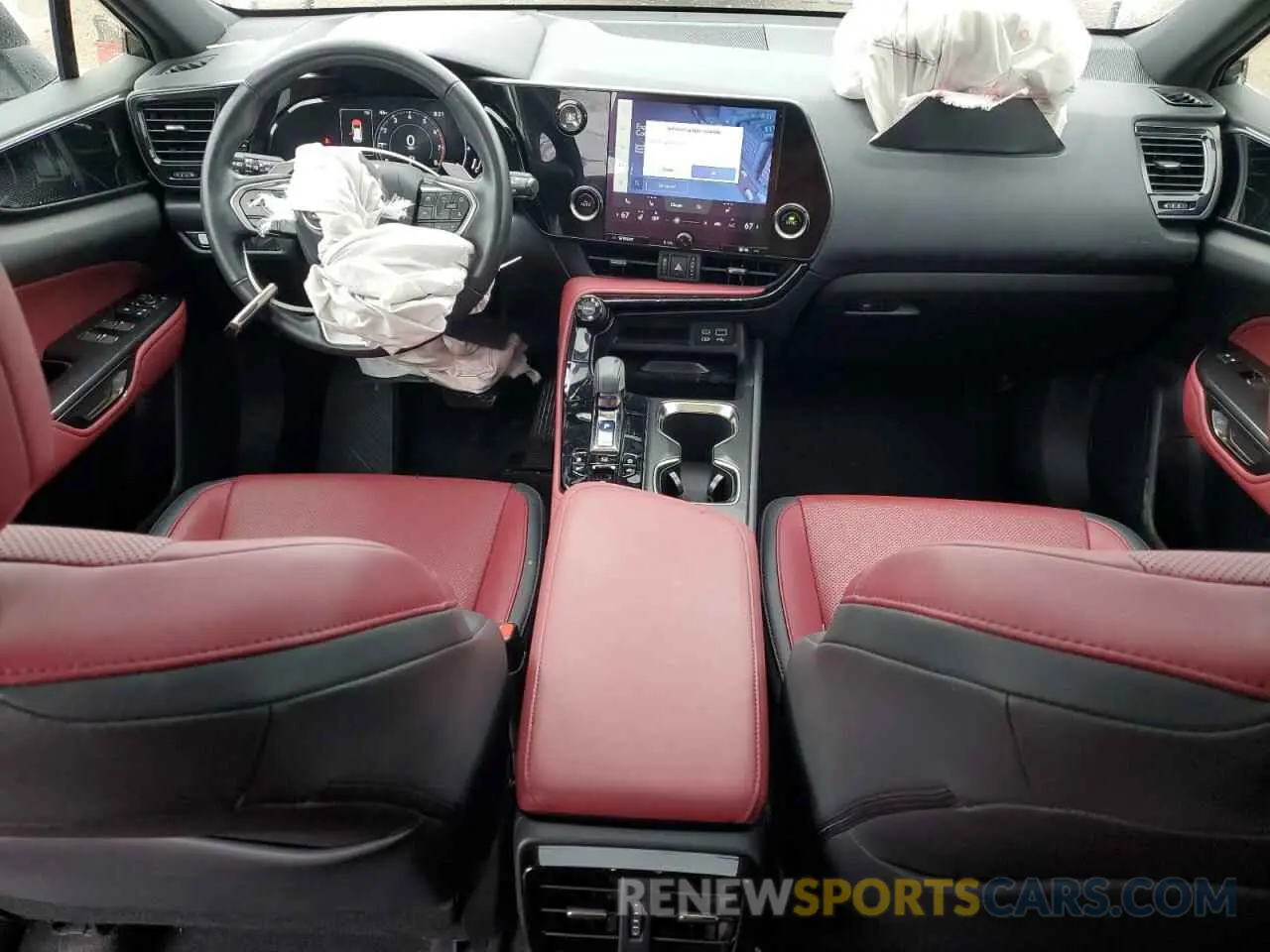 8 Photograph of a damaged car JTJAGCEZ3P5005454 LEXUS NX 350 2023