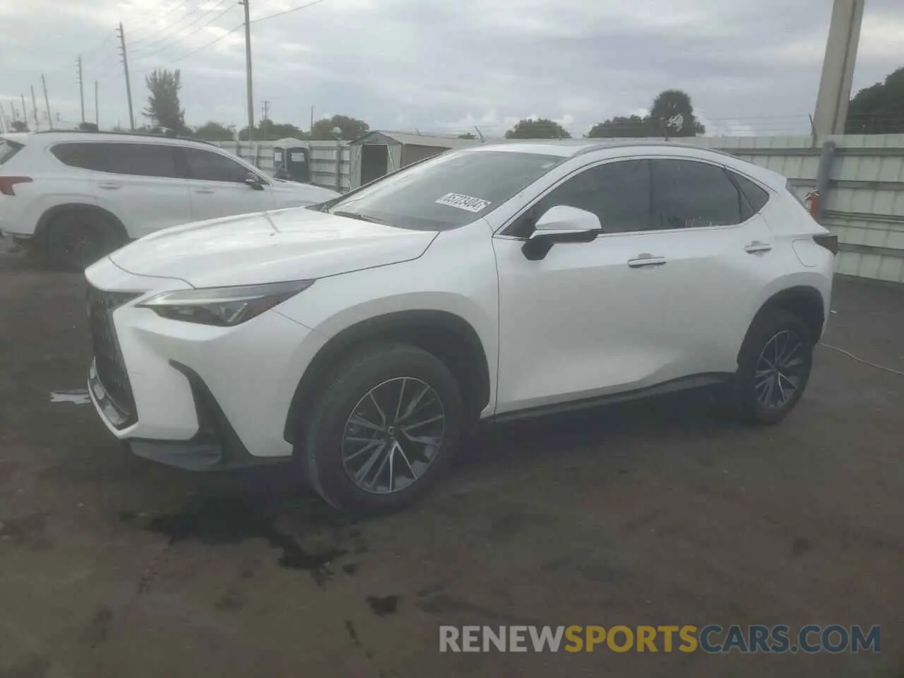 1 Photograph of a damaged car JTJGGCEZ4P2009461 LEXUS NX 350 2023