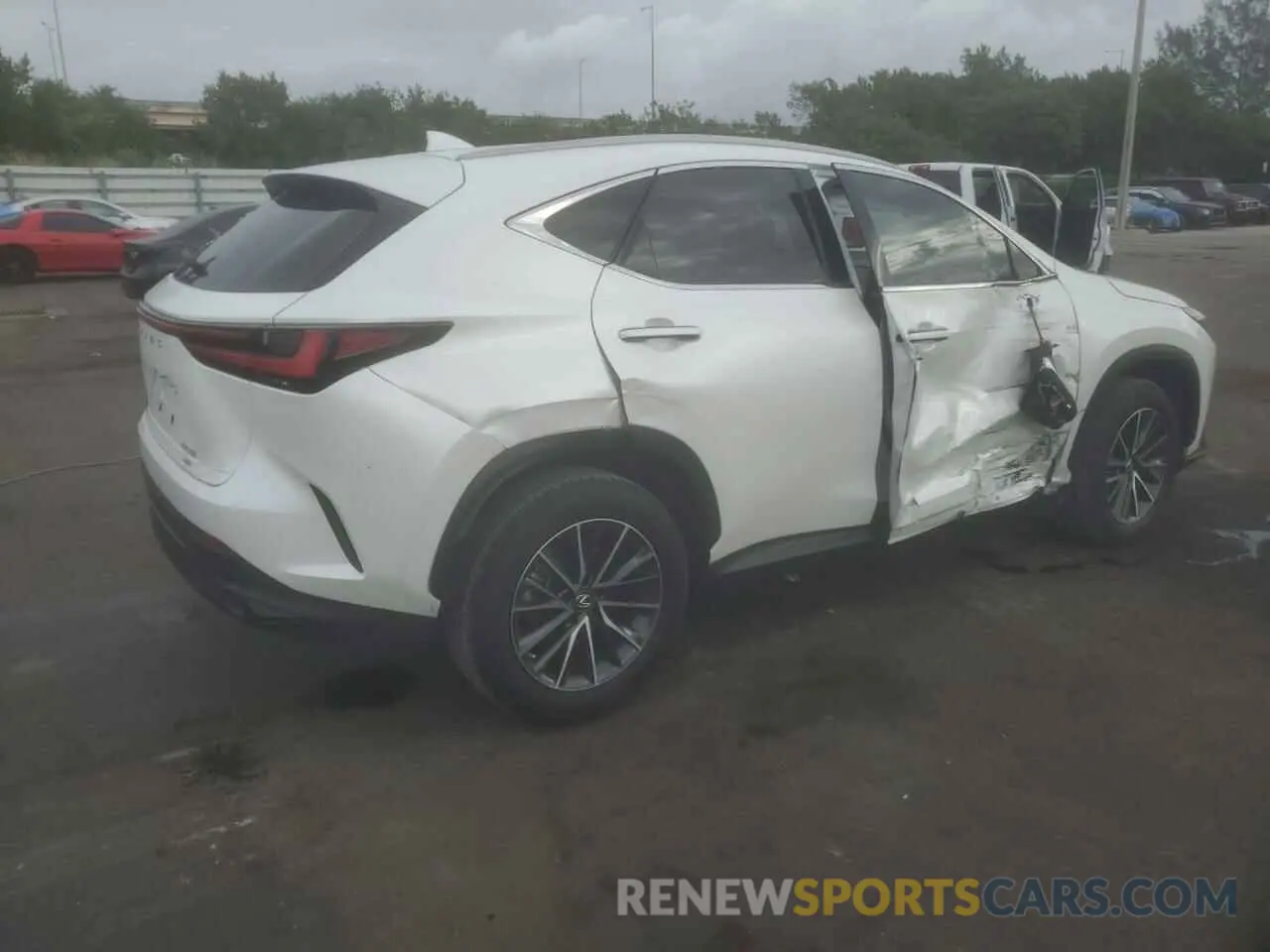 3 Photograph of a damaged car JTJGGCEZ4P2009461 LEXUS NX 350 2023