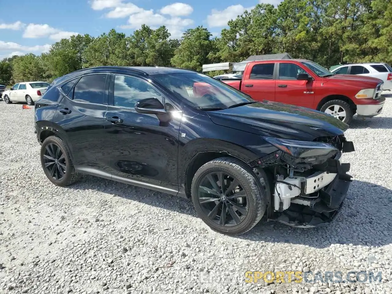 4 Photograph of a damaged car JTJKGCEZ4P5004561 LEXUS NX 350 2023