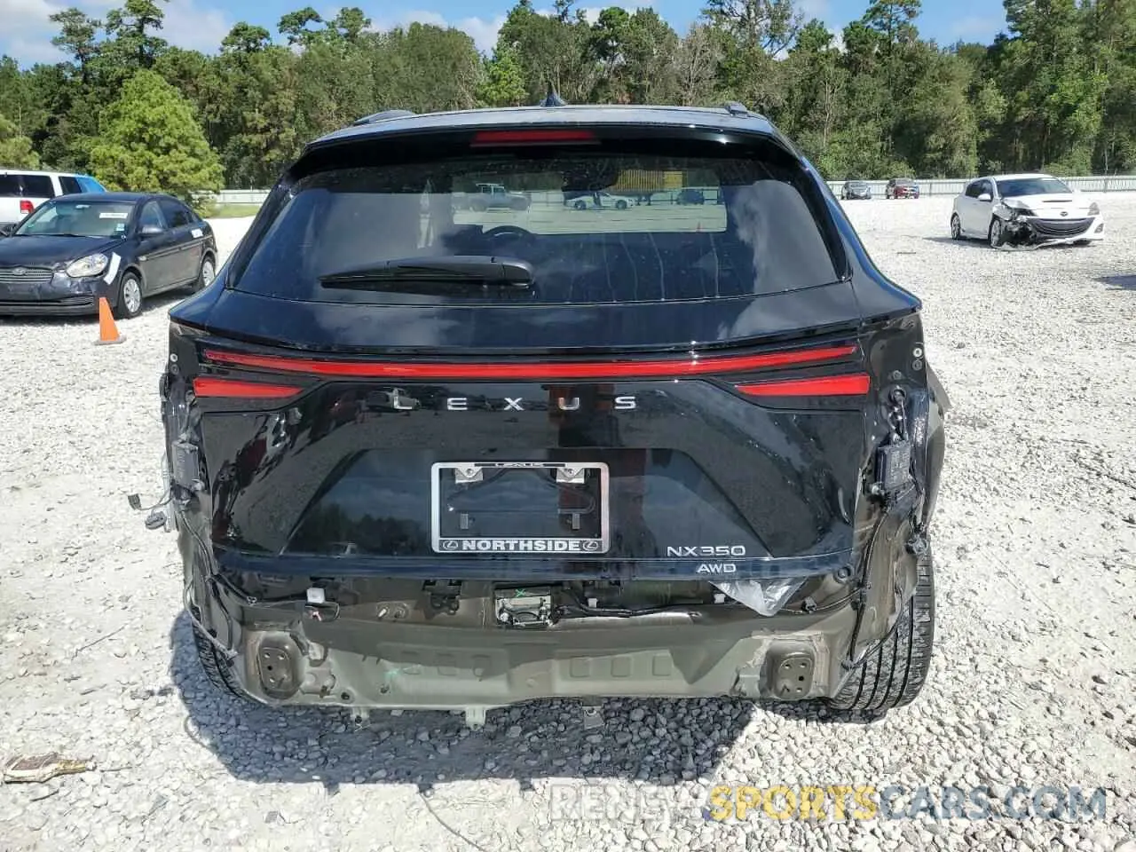 6 Photograph of a damaged car JTJKGCEZ4P5004561 LEXUS NX 350 2023