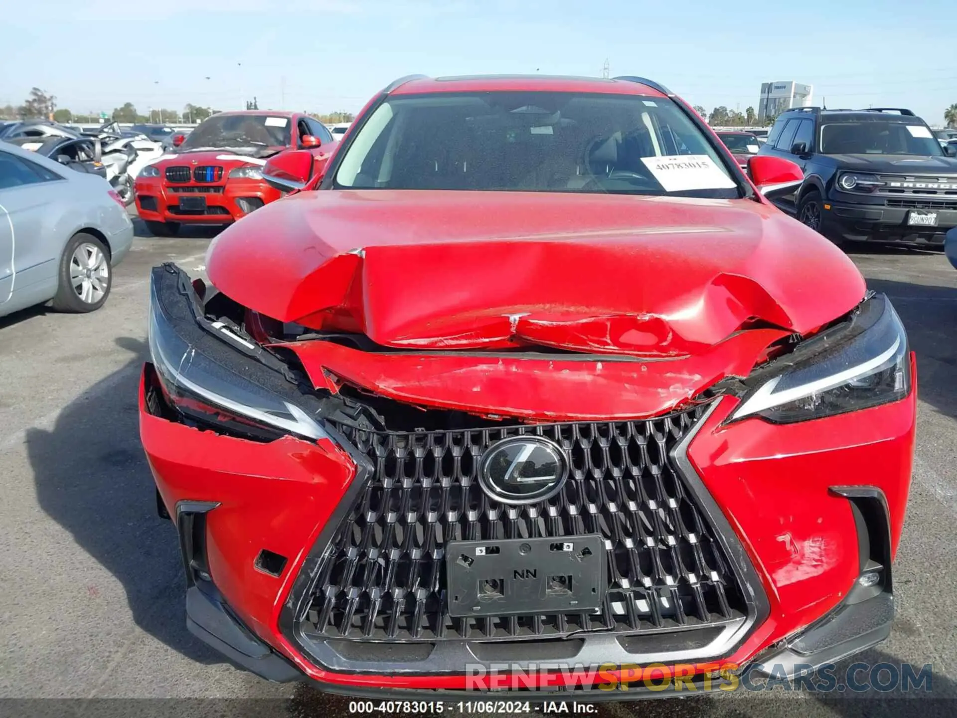 12 Photograph of a damaged car 2T2AGCEZ1RC042684 LEXUS NX 350 2024
